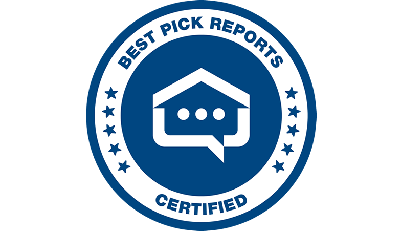 Best Pick Reports Certified badge logo