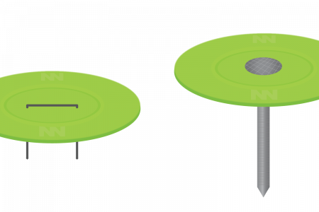 Green mechanical pencil eraser refill and lead.