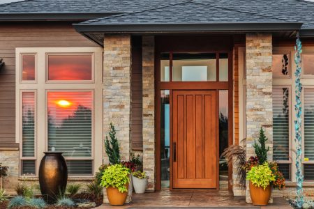 nice-house-front-door